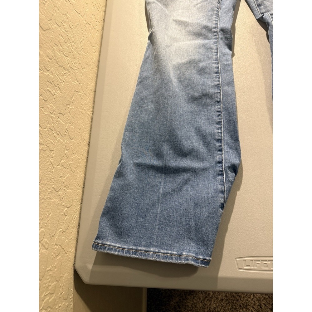 American Eagle Jeans Womens 14 Blue Curvy Kick Boot Next Level Stretch Denim - Picture 5 of 16